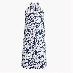 J. Crew Tie Neck Mini Shift Dress